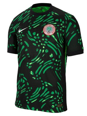 Nigeria away jersey soccer uniform men's second football kit tops sports shirt 2024-2025